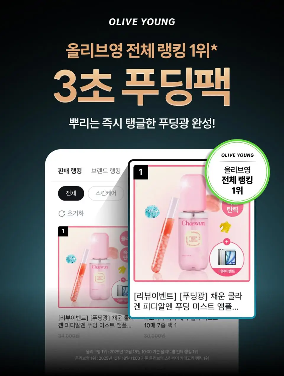 [화잘먹] 콜라겐 피디알엔 푸딩 미스트 앰플 100g 상세페이지 6